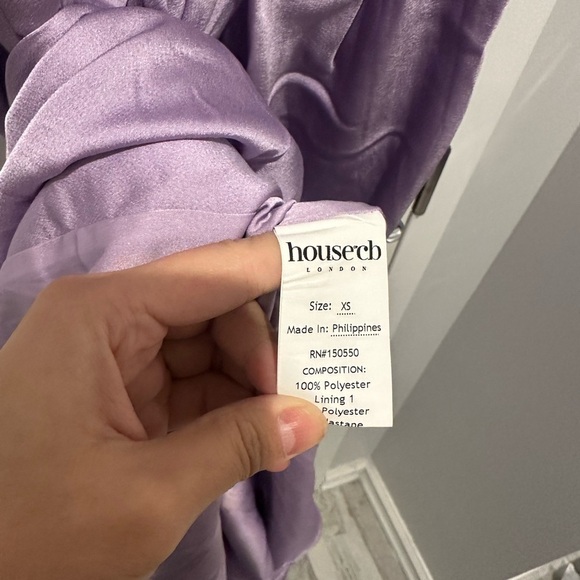 House of CB Purple Charmaine Corset Dress Maxi - Picture 7 of 10